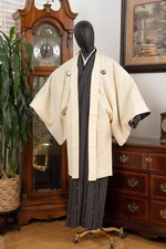 DEAR VANILLA JAPANESE KIMONO/HAORI ENSEMBLE SET MEN'S AUTHENTIC JAPAN SAMURAI