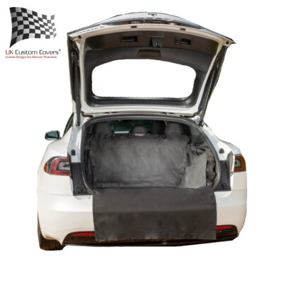 Tesla Model S Boot Liner Mat Dog Guard Tailored (2014-2021) Black 182 ...
