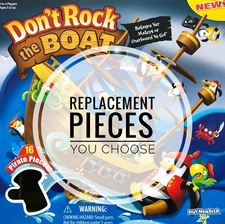 Don't Rock the Boat Pirate Penguin 2018 Game Replacement Pieces Parts -You Pick