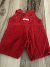 VINTAGE Cabbage Patch Doll Happy Kids Red Corded Overalls