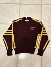 Vintage 60s/70s Bristol Products 100 Acrylic Kids Cheerleader Sweater Size 10