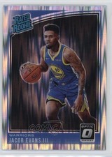2018-19 Panini Donruss Optic Rated Rookie Shock Prizm Jacob Evans III #178 10uo