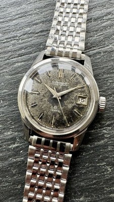 VINTAGE LE CHEMINANT MATER MARINER 41 JEWELS DIVER STYLE HERREN ARMBANDUHR UM 1970 er