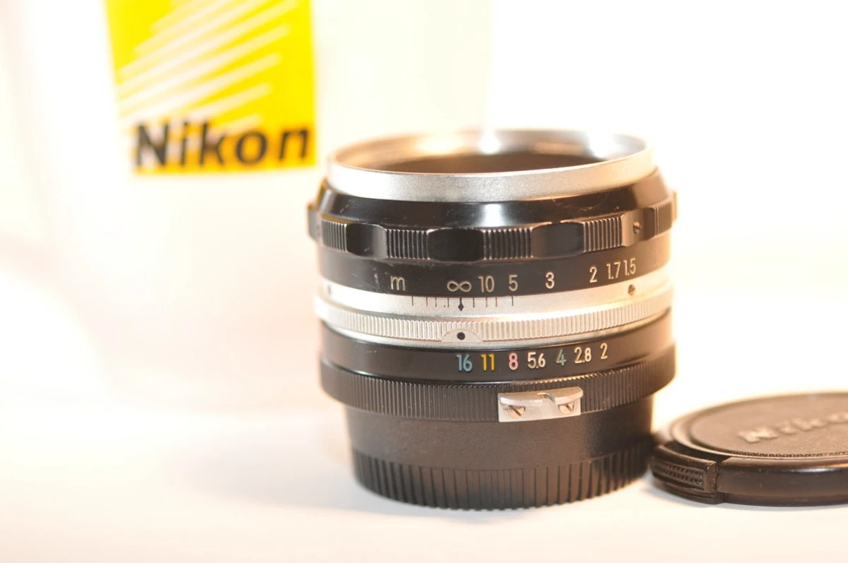 Nikon f/2 Camera Lenses 50mm Focal for sale | eBay