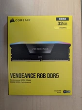 CORSAIR Vengeance RGB 32GB (2 x 16GB) 288-Pin PC RAM DDR5 6400 Desktop Memory