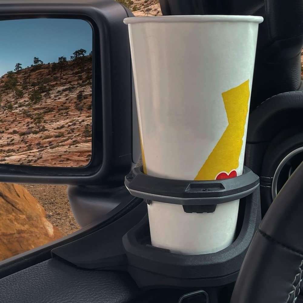 MHG-037 Jeep Wrangler JL Gladiator JT Left Side Silicone Cup Holder thumbnail 8