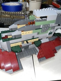 LEGO Star Wars: Slave I (8097) Incomplete No Minifigures Partial Ship Parts Lot