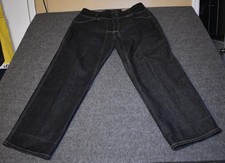VTG Y2K Marithe Francois Girbaud Jeans Mens Black Denim Skater Hip Hop Sz 40x31