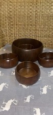 American Walnut salad bowl Set