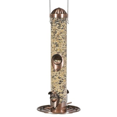 Perky-Pet 385-2 1.5 lbs. Capacity Copper Wild Bird and Finch Feeder (Pack of 2)