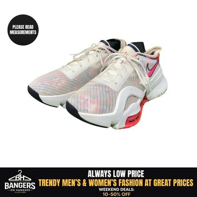 Nike Air Zoom Super Rep 2 DA9492-100 Shoes Womens 9 White Athletic Trainers 1898