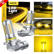 Auxito H10 9145 Golden Yellow Led Fog Light Drl Bulbs Super Bright Lamp 40000lm