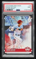 2018 Panini Diamond Kings Shohei Ohtani (Batting Follow Through) PSA 9 MINT t3w