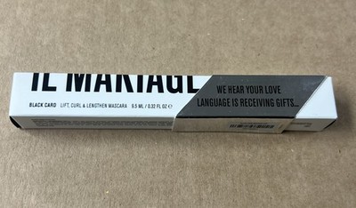 IL Makiage Mascara Lift Curl Lengthen Black Card Full Size 9.5 ml/0.32fl oz NIB