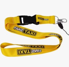 Jdm Fake Taxi Keychain Lanyard Quick Release Yellow Car Accessories Jdm Fake Taxi Keychain Lanyard Quick Release Yellow Car Accessories