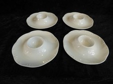 Rosenthal Classic Monbijou weiß 4 Eierbecher mit Schalenablage