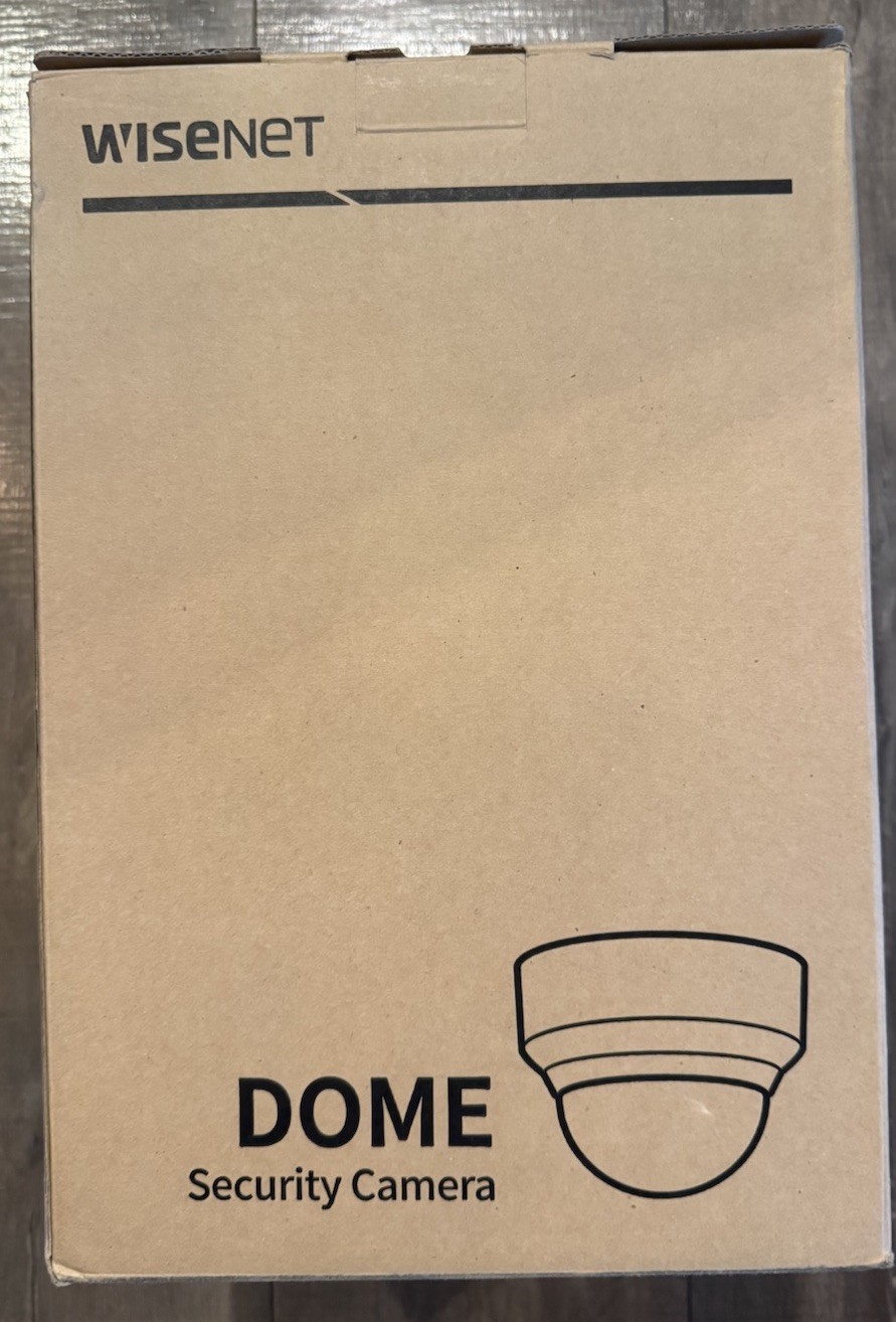 Hanwha XND-8081RV 5MP Vandal-Resistant Indoor Network Dome Cam - wisenet