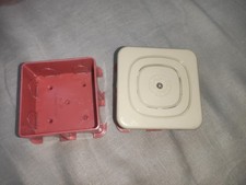 GEWISS SCATOLA DA INCASSO PER PRESA TELEFONICA SIP coperchio bianco 8x8cm