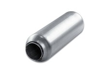 Street Pack- Sp3512b3.5 Blank Round Body Glasspack Muffler 2 Center Inout Street Pack- Sp3512b3.5 Blank Round Body Glasspack Muffler 2 Center Inout