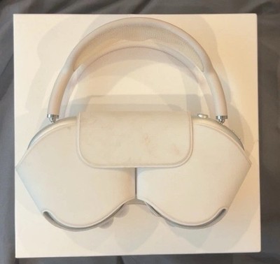 1st Gen Apple AirPods Max White/Silver Used Good Condition with Box