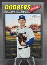 2026 Topps Heritage - Emmet Sheehan #178 Dark Gray Border