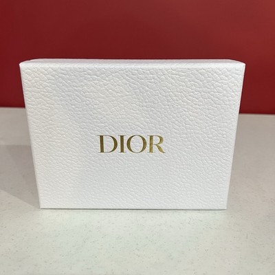 Dior Silver Quilted Mirror Compact and Dior Lipstick Gift Set NIB