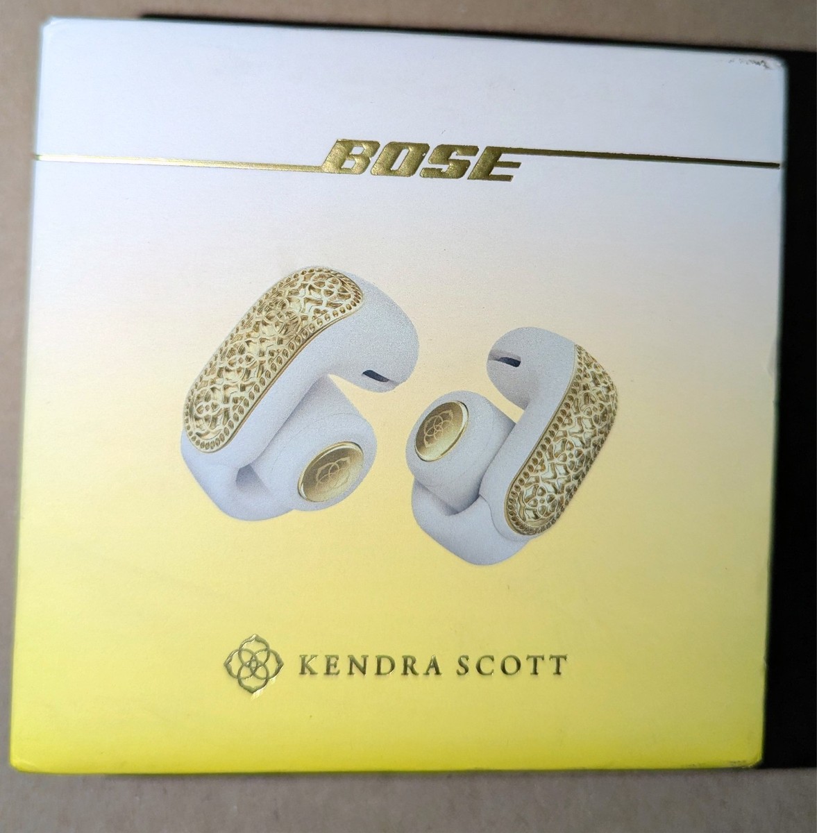 Bose x Kendra Scott Wireless Ultra Open Earbuds - Gold Filigree