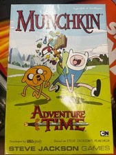 Munchkin Adventure Time Steve Jackson Game 2014 Complete