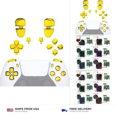 eXtremeRate Replacement D-pad R1 L1 R2 L2 Triggers Share Options Face Buttons...