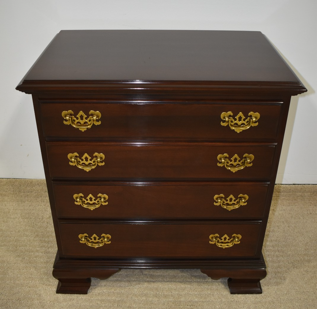 Ethan Allen Georgian Court Bedside Chest Cherry Nightstand 4