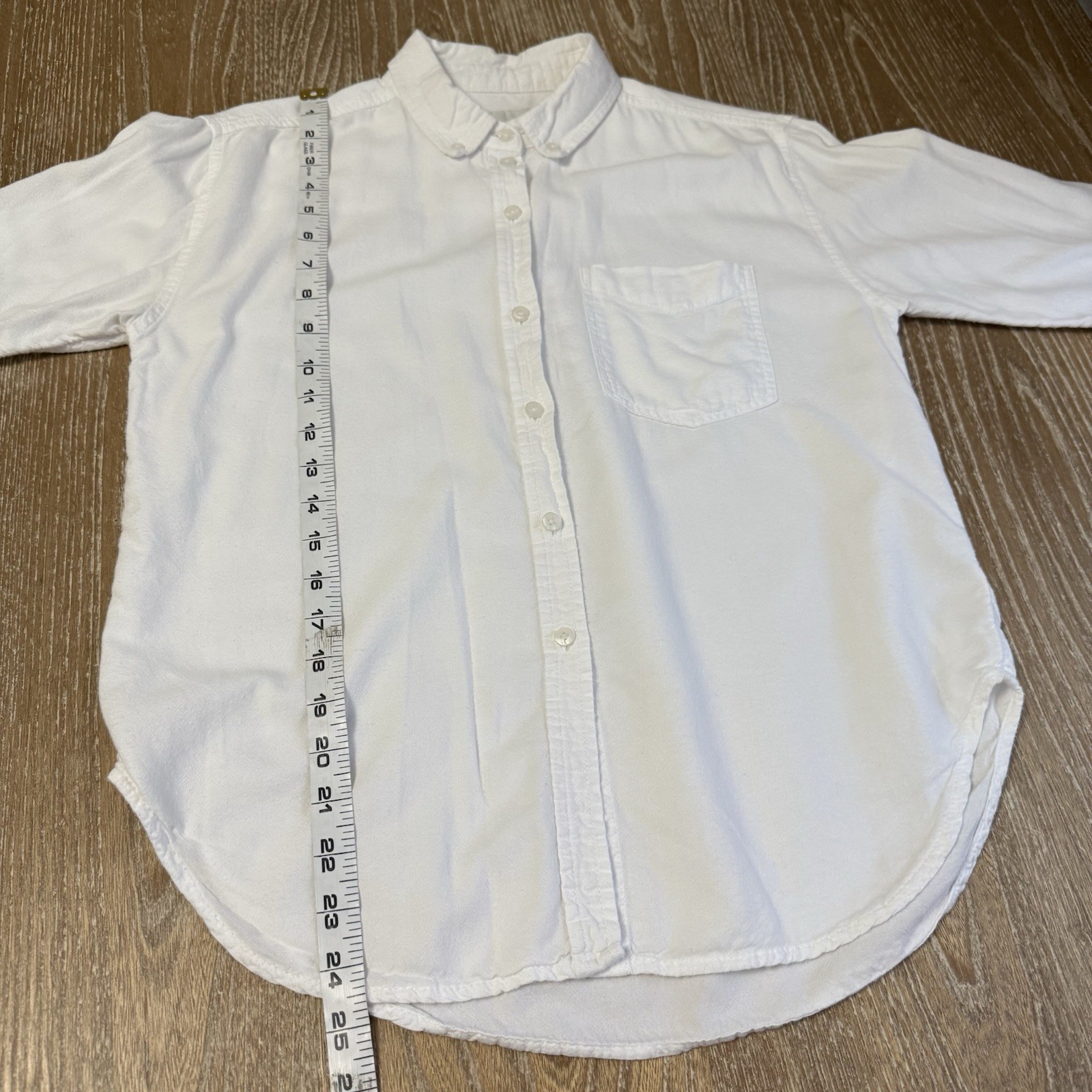 American Eagle Casual Button Up Collared Long Sle… - image 4