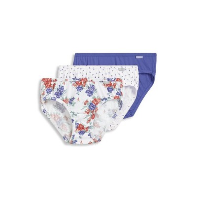 Jockey Women's 100% Cotton Elance Bikini - 3 Pack