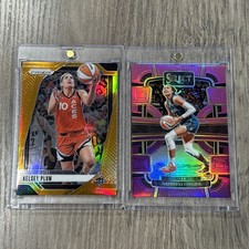 2024 Panini Prizm WNBA Kelsey Plum Orange /99 & Napheesa Collier Purple /99