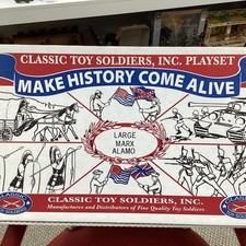 Marx classic toy soldiers large Marx Alamo PlaysetCR
