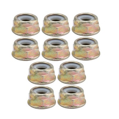 10x Universal M10x1.25 Strimmer Brush Left Hand Thread Cutter Reverse Nuts Part