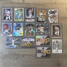 Rookies Refractors Variations Baseball Card Lot - Rated Prospects - Topps Chrome