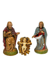 Natività 3 PZ Landi Moranduzzo CM 6 - Sacra Famiglia Pastori Presepe