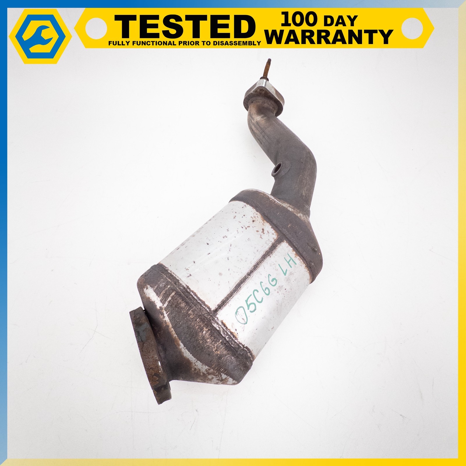 05-13 CHEVROLET CORVETTE C6 FRONT LEFT DRIVER SIDE EXHAUST DOWNPIPE OEM