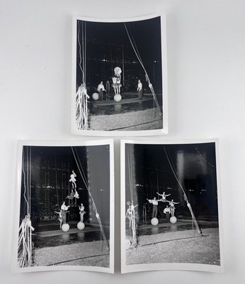 1950s Ringling Bros Circus RBBB Balance Performers - James Waldo Fawcett Photos