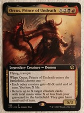 Orcus, Prince Of Undeath 388R Rare AFR NM MTG