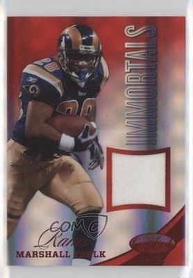 2012 Certified Immortals Mirror Red 28/199 Marshall Faulk #226 HOF 16rl