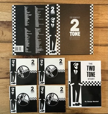The Compact 2 Tone Story 4 CD BOX & Book Ska Specials  Madness The Beat Two Tone