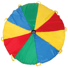 Pacific Play Tents Indoor Outdoor Funchute 6 Ft Parachute Multi-Color