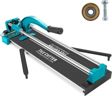 24 Inch/600Mm Tile Cutter Double Rails & Brackets Manual Tile Cutter 45356 In...