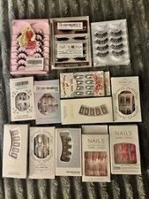 False Nails And False Eyelashes Bundle