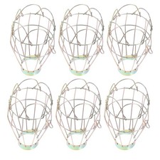 6 Pcs Reptile Heat Lamp Protection Net Lampshade Shell Lizard Iron for Reptiles