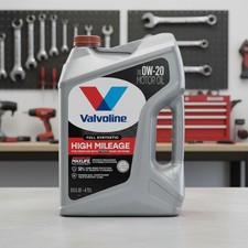 0W-20 Full Synthetic High Mileage Motor Oil - 5 QT Bottle for Engine Longevity 34.95 per gallon