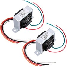 2 Pack 24V Control Transformer 40VA 120/208/240V Primary HVAC Furnace Class 2