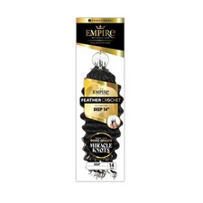 Sensationnel Empire 100 Human Hair Feather Crochet Braids - DEEP 14/18"