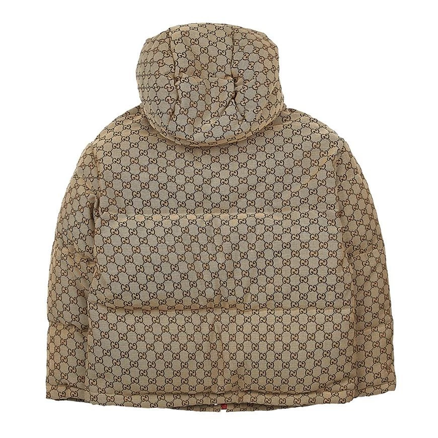 Gucci giacca donna GG cotone tela puffer 66509149